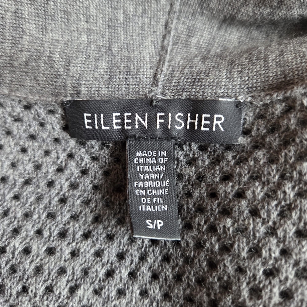 EILEEN FISHER Merino Wool Sweater Vest Small - Picture 6 of 8